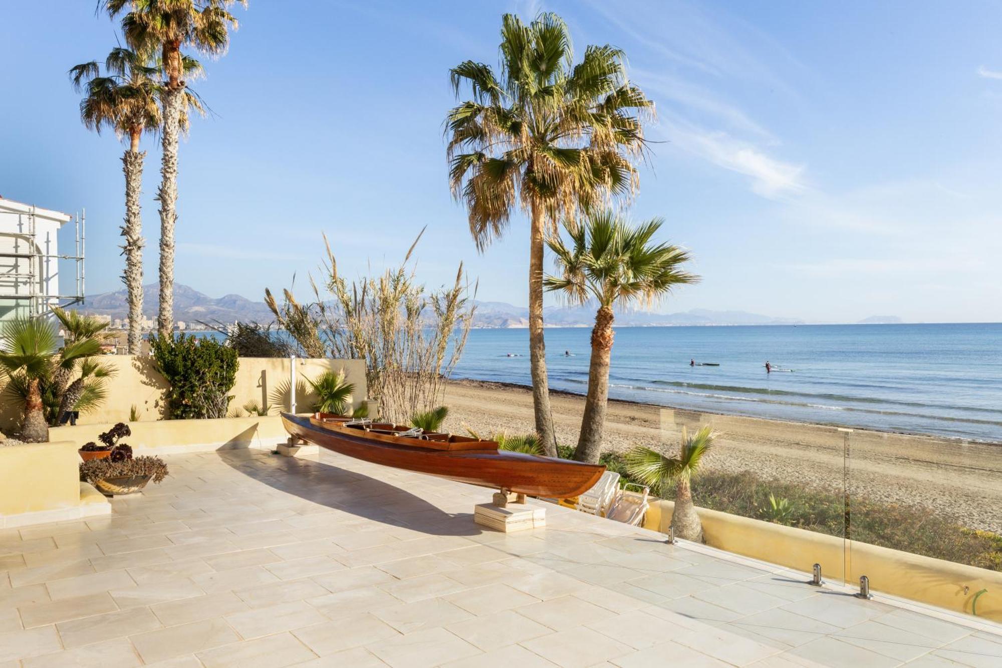 Excepcional Apartamento Amanecer Al Borde De Playa Y Mar, En Chalet Roquetes アリカンテ エクステリア 写真